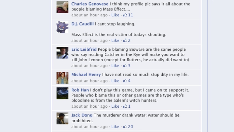 Illustration for article titled Mob Blames Mass Effect For School Shooting, Is Embarrassingly Wrong